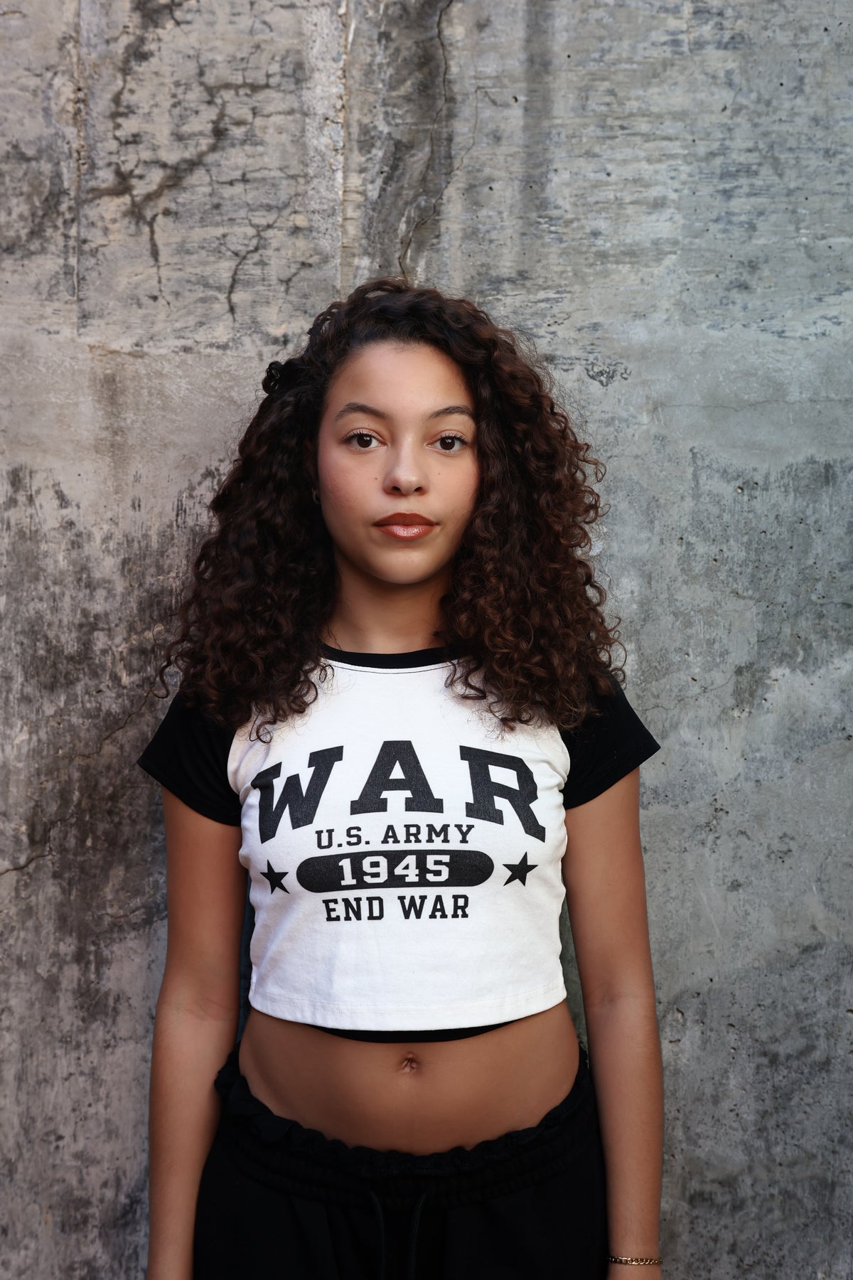 WAR Raglan Baby Tee