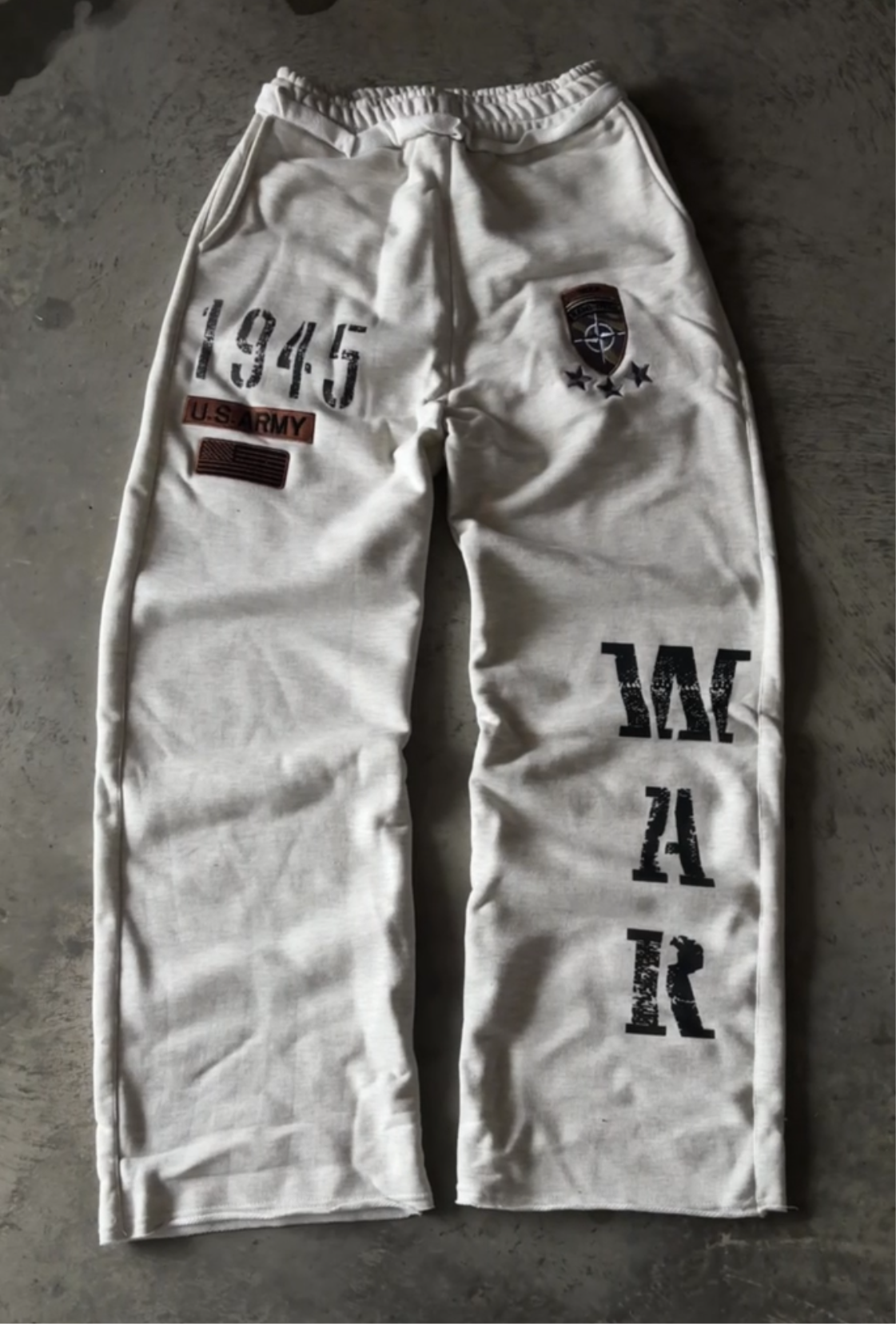 Grey "War" Sweatpants