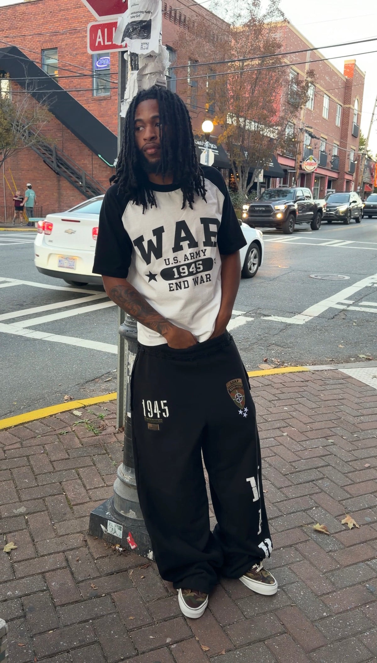 WAR Raglan Tee