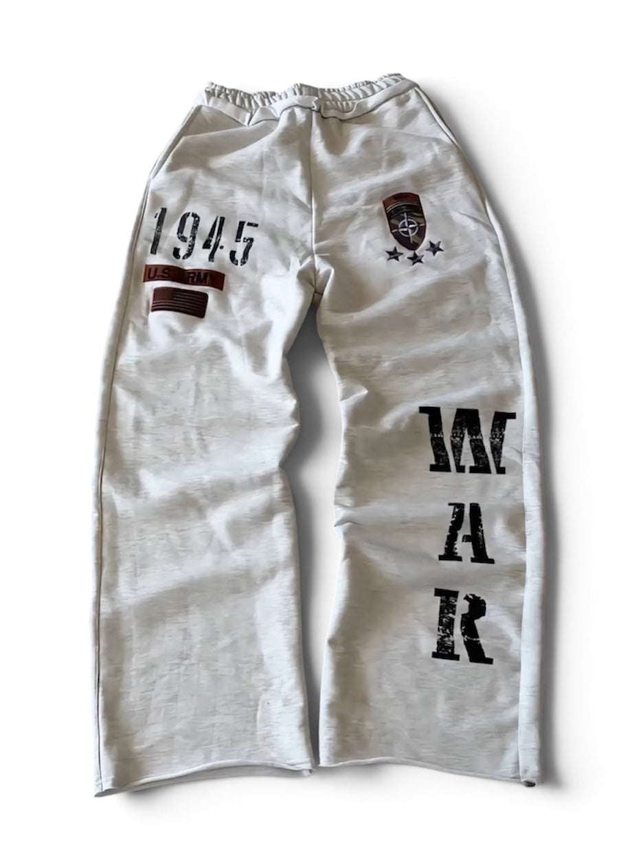 Grey "War" Sweatpants