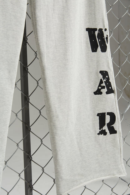 Grey "War" Sweatpants